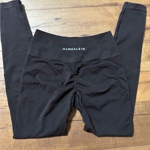 Alphalete Amplify Leggings in Chocolate